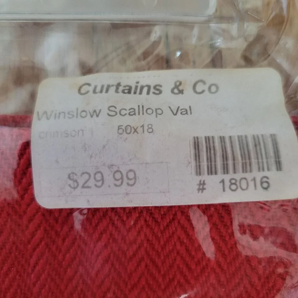 Curtains Co Scalloped Valance 50